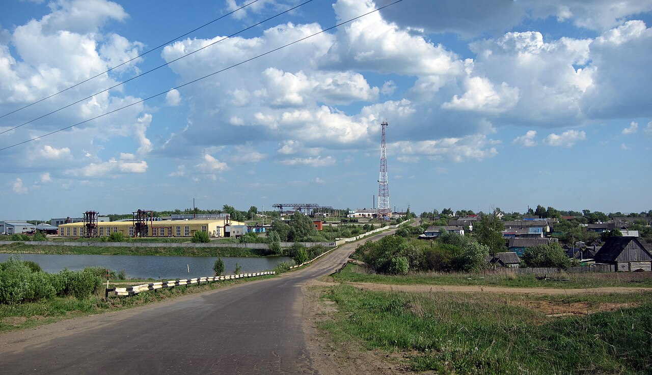 Суроватиха, вид на посёлок