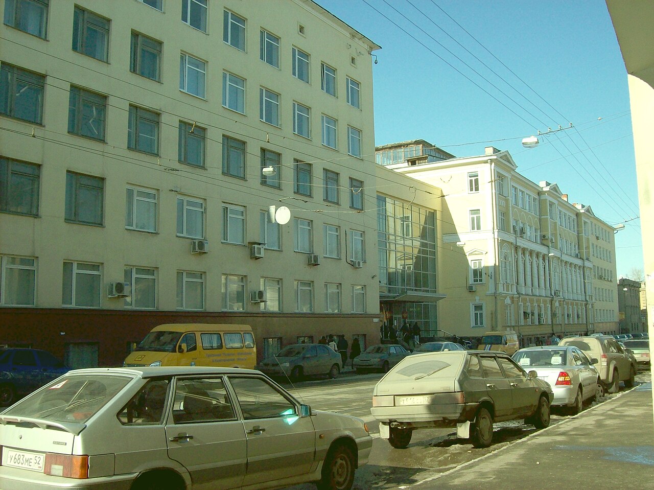 Nizhny Novgorod State University of Architecture and Civil Engineering, buildings on Ilinskaya St.