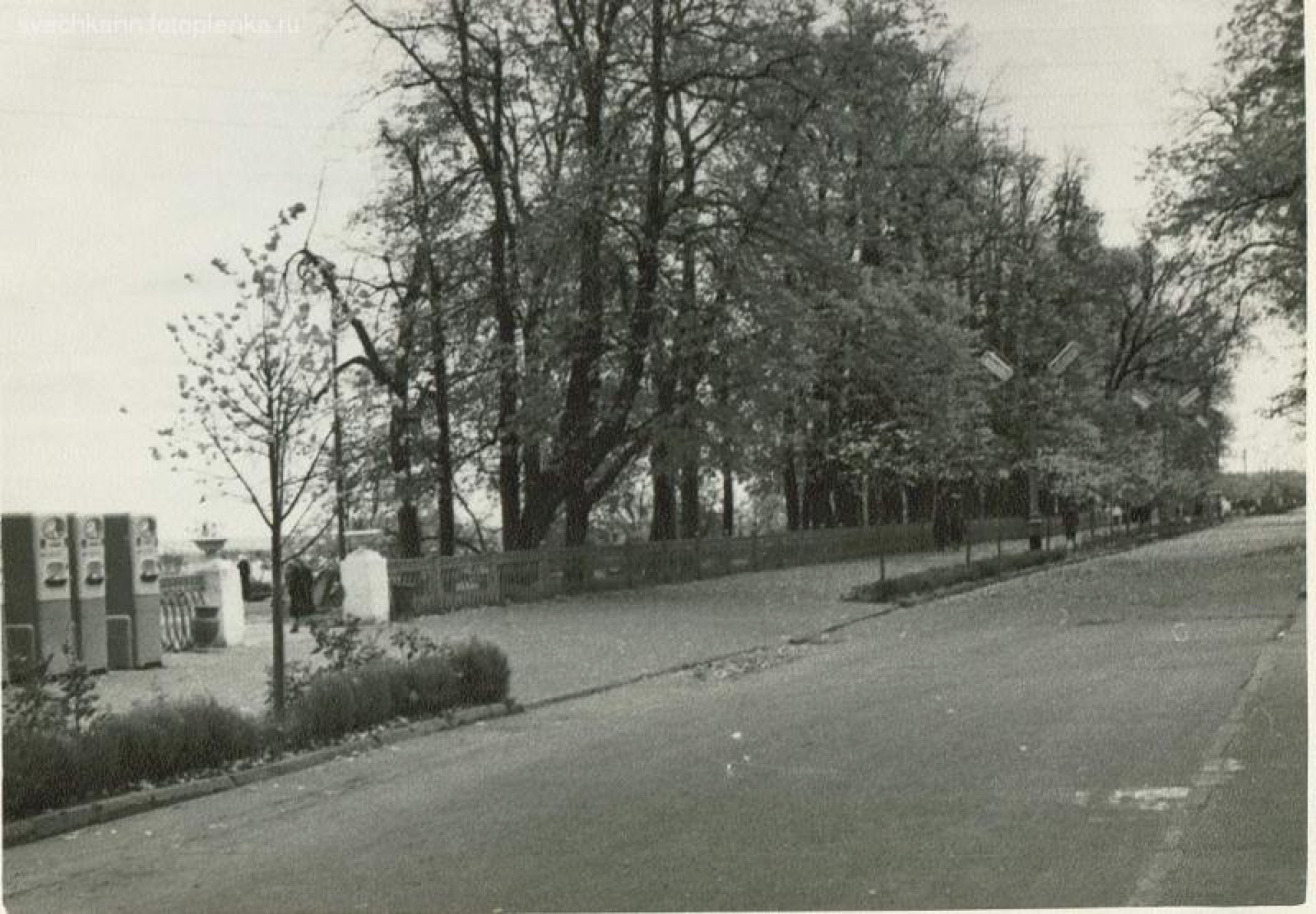 Парковая улица автоматы газводы 1960-е