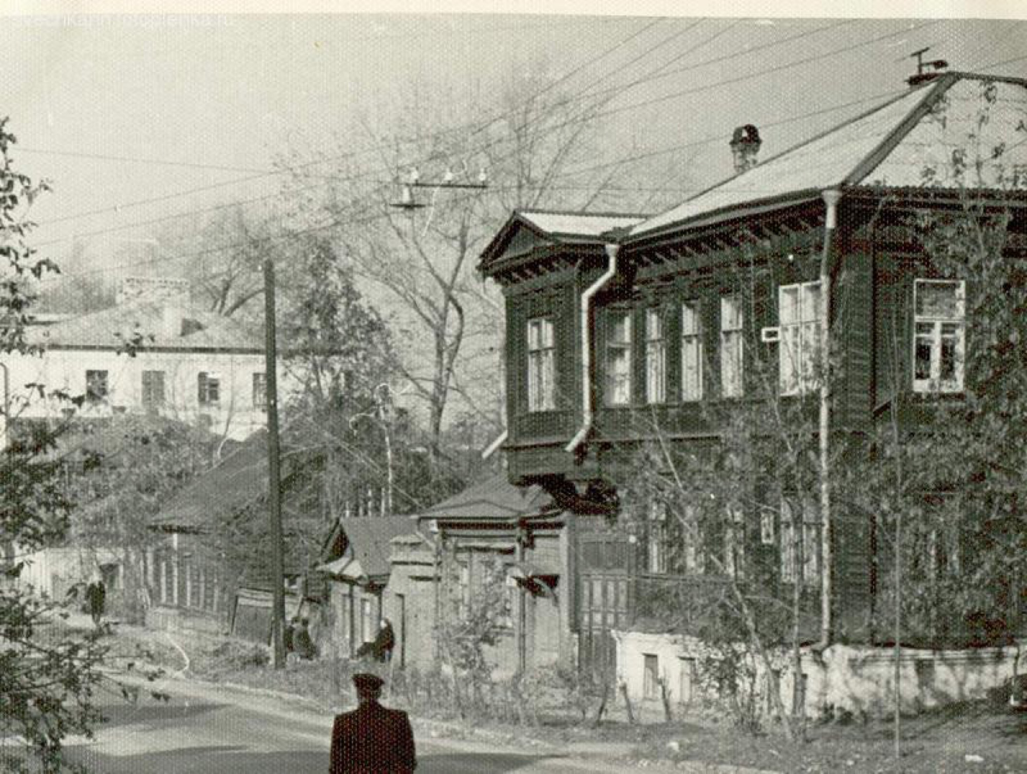 историческая деревянная застройка Нижнего Новгорода