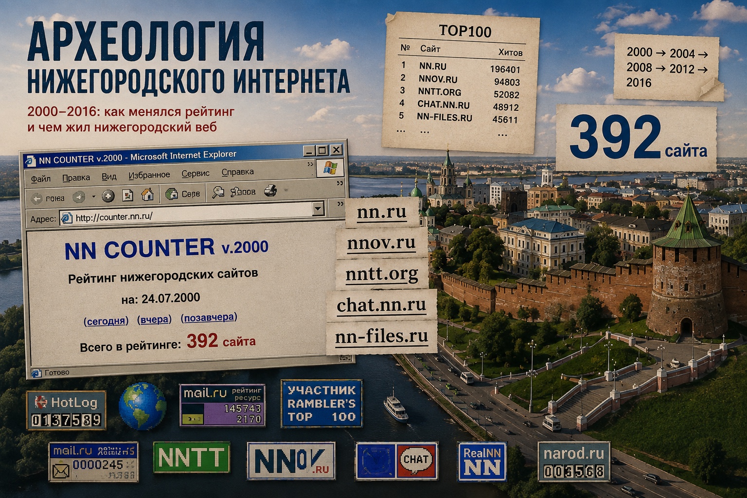 Археология нижегородского интернета