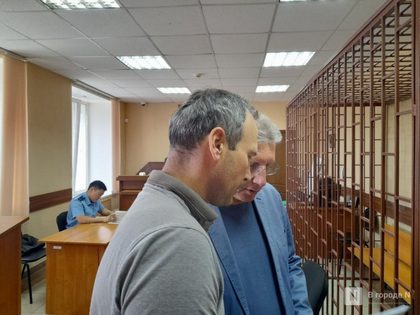 Илья Халтурин в зале суда