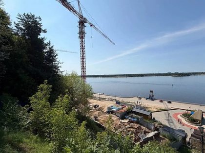 Строительство гостиничного комплекса на набережной Городца