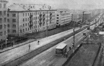 Улица Бекетова, вид улицы (архивное фото)