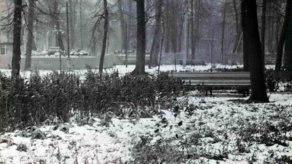 Нижний Новгород. Улица Белинского. Парк Кулибина. Вдалеке лошадки, левее самолетики с ракетами, правее лодочки
