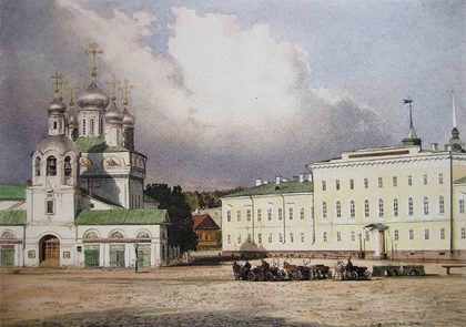 Нижний Новгород, городской вид XIX векаФото: Andrey Karelin and Ivan Shishkin · Public domain · источник