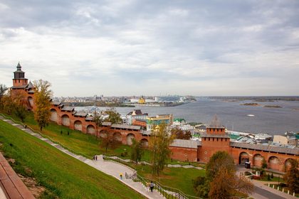 Нижегородский кремль и Дятловы горы